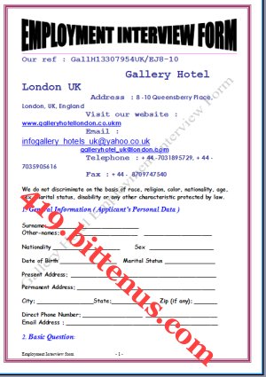 The_Gallery_Hotel_Employment-Interview-Form
